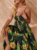 Vestido Longo Floral Essence - Essenza