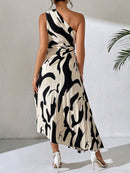 Vestido Midi Assimétrico Chanely - Essenza