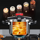 Panela de Pressão TurboChef Aço Inoxidável – À Prova de Explosões + Compre 1, Leve 2 + Brinde: Kit Utensílios