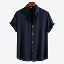 Camisa Manga Curta Lisa Hombre - Offertaza
