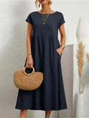Vestido Midi Soltinho de Verão - Essenza