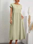 Vestido Midi Soltinho de Verão - Essenza