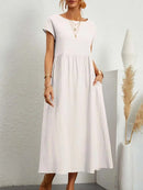 Vestido Midi Soltinho de Verão - Essenza