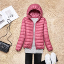 Jaqueta Feminina Puffer com Capuz - Essenza