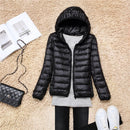 Jaqueta Feminina Puffer com Capuz - Essenza