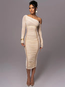 Vestido Midi Elegance Feminino - Essenza