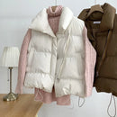 Colete Puffer Casual Feminino Gola Alta - Essenza