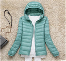 Jaqueta Feminina Puffer com Capuz - Essenza