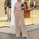 Conjunto Feminino Moletom com Calça Cargo e Blusa de Zíper - Essenza