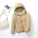 Jaqueta Feminina Puffer com Capuz - Essenza