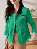 Blazer Feminino Clássico de Alfaiataria –  Essenza