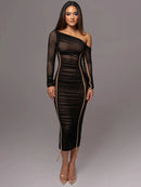 Vestido Midi Elegance Feminino - Essenza