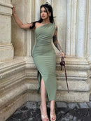 Vestido Midi Elegante Feminino Lindsey - Essenza