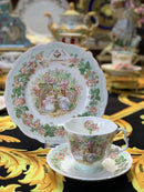 Conjunto de Louça Floral Brambly Hedge 3 Peças