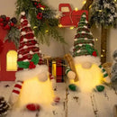 Gnomo de Natal Iluminado com LED para Decoração Offertaza