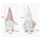 Gnomo de Natal Iluminado com LED para Decoração Offertaza