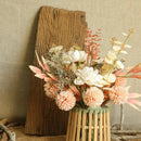 Buquê de Taraxacum Champagne para Decoração Residencial Offertaza