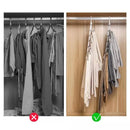 Cabide Organizador de Calças 6 em 1 para Guarda-Roupa Offertaza