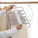 Cabide Organizador de Calças 6 em 1 para Guarda-Roupa Offertaza