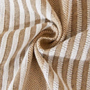 Capa de Sofá com Franja e Proteção Antipoeira Bege Offertaza