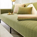 Capa de Sofá Chenille Antiderrapante Impermeável Verde Offertaza