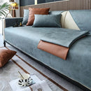 Capa de Sofá Premium à Prova de Água e Anti-Arranhões Cinza Azulado Offertaza