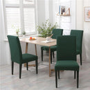 Capa de Cadeira de Jantar Spandex Verde Esmeralda Impermeável Offertaza