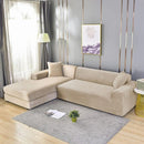 Capa para Sofá Suede Bege Impermeável para Sala Offertaza