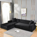 Capa para Sofá Suede Preto Impermeável para Sala Offertaza