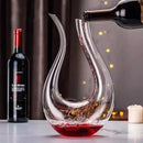 Decanter de Vinho de Vidro em Formato de Cisne 1500ml Offertaza