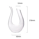 Decanter de Vinho de Vidro em Formato de Cisne 1500ml Offertaza