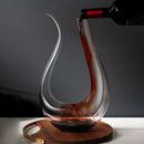 Decanter de Vinho de Vidro em Formato de Cisne 1500ml Offertaza