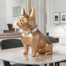 Cofrinho de Resina Buldogue Francês para Decoração de Mesa Offertaza