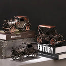 Miniatura de Carro Antigo em Metal para Decoração Retrô Offertaza