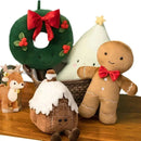 Bonecos de Pelúcia Natalinos para Decoração Offertaza