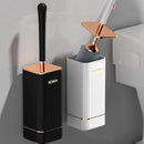 Escova Sanitária de Silicone com Suporte e Cerdas Flexíveis Offertaza