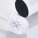 Escova Sanitária de Alumínio com Suporte para Banheiro Offertaza