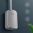 Escova Sanitária de Silicone com Suporte para Banheiro Offertaza