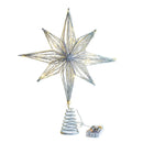 Estrela LED Iluminada para Topo de Árvore de Natal Decorativa Offertaza