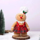 Boneco de Pelúcia Biscoito Natalino para Decoração Festiva Infantil Offertaza