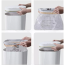 Lixeira Automática Oval 9L com Sensor para Banheiro e Cozinha Offertaza