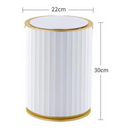 Lixeira Automática Redonda 9L com Sensor para Banheiro e Cozinha Offertaza