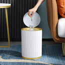Lixeira Automática Redonda 9L com Sensor para Banheiro e Cozinha Offertaza