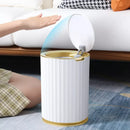 Lixeira Automática Redonda 9L com Sensor para Banheiro e Cozinha Offertaza