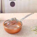 Conjunto de Panelas de Cobre Antiaderentes 10 Peças - Tradição