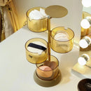 Organizador de Maquiagem Porta Esponja com Design Empilhável e Moderno Offertaza