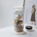 Organizador de Maquiagem Porta Esponja com Design Empilhável e Moderno Offertaza