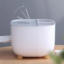 Dispenser Porta Lenço e Papel com Compartimento Multifuncional para Banheiro Offertaza