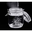 Pote de Vidro Hermético Premium – Kit 4 Peças com Tampa de Metal