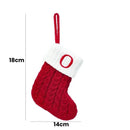 Enfeite Meias de Natal Letras do Alfabeto Offertaza